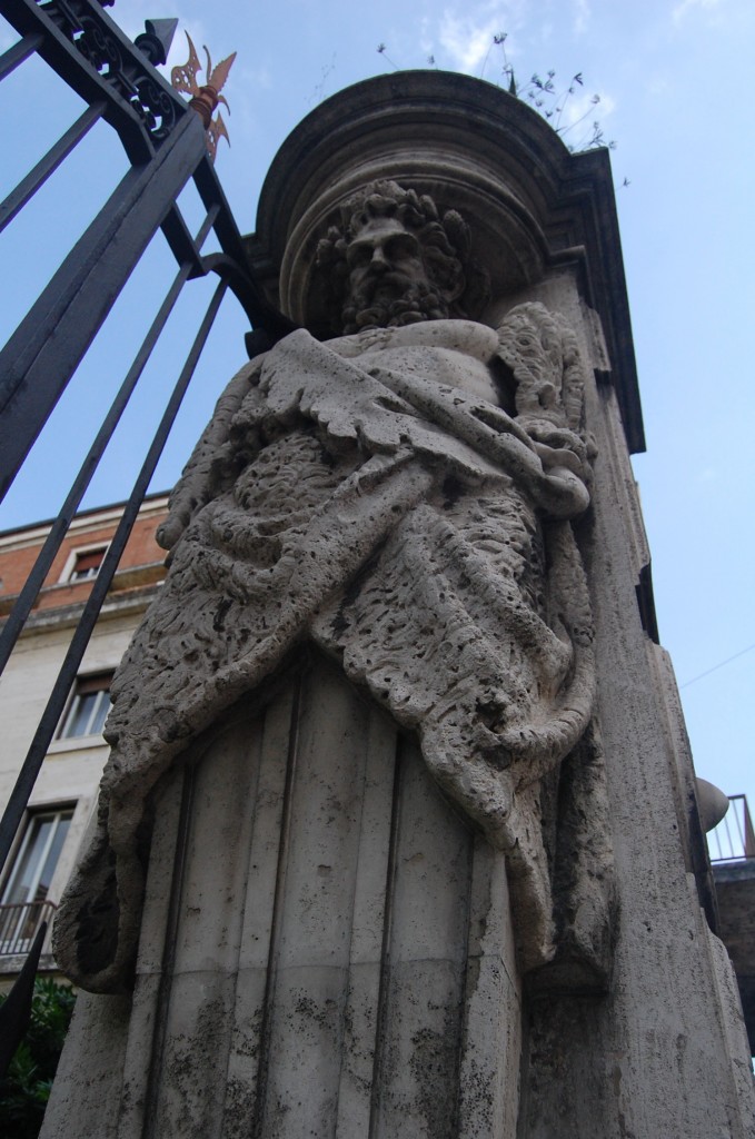 statue at barbirini