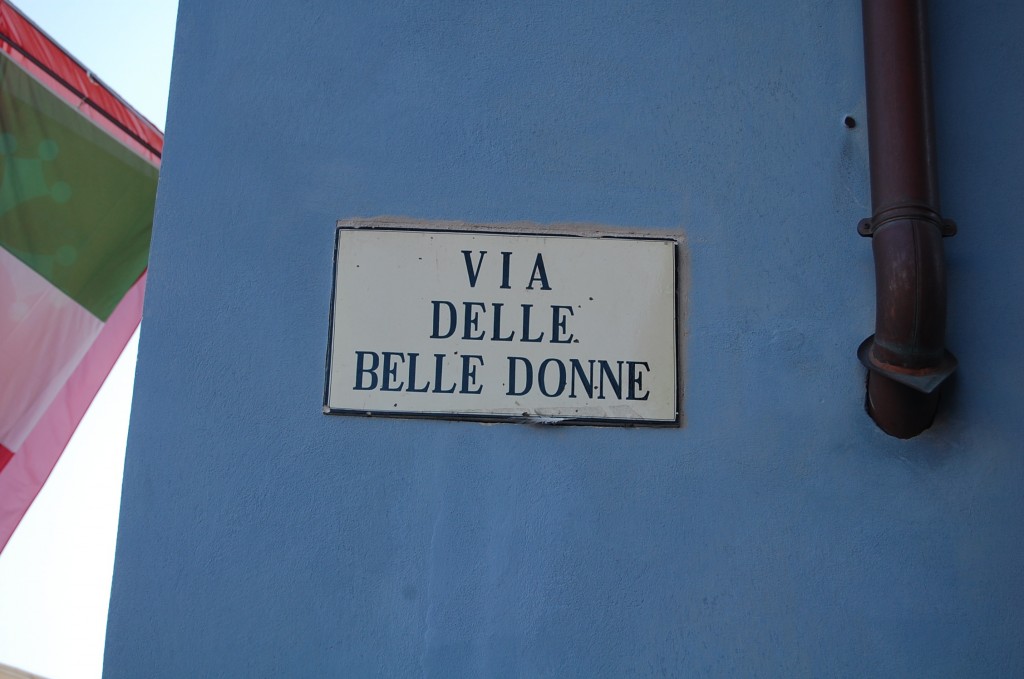 via delle belle donne