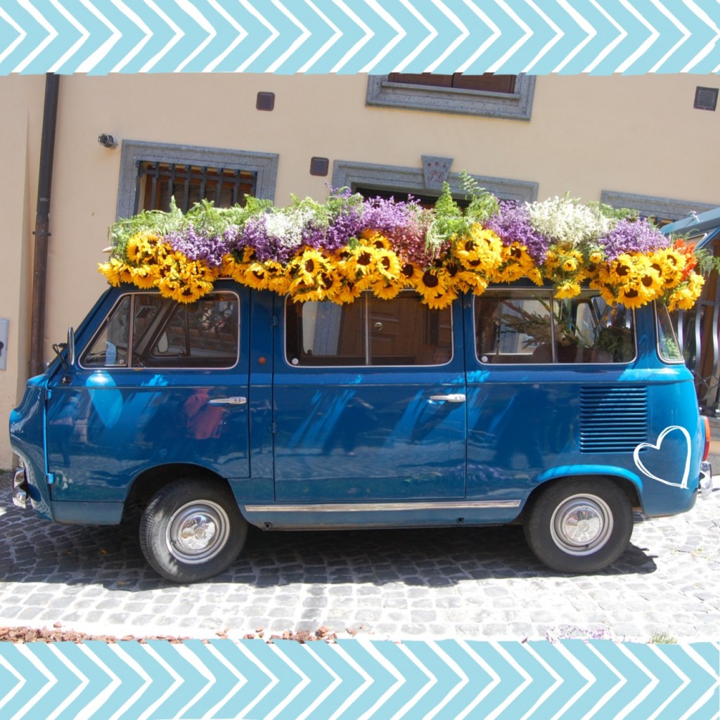 flower fiat in Nemi