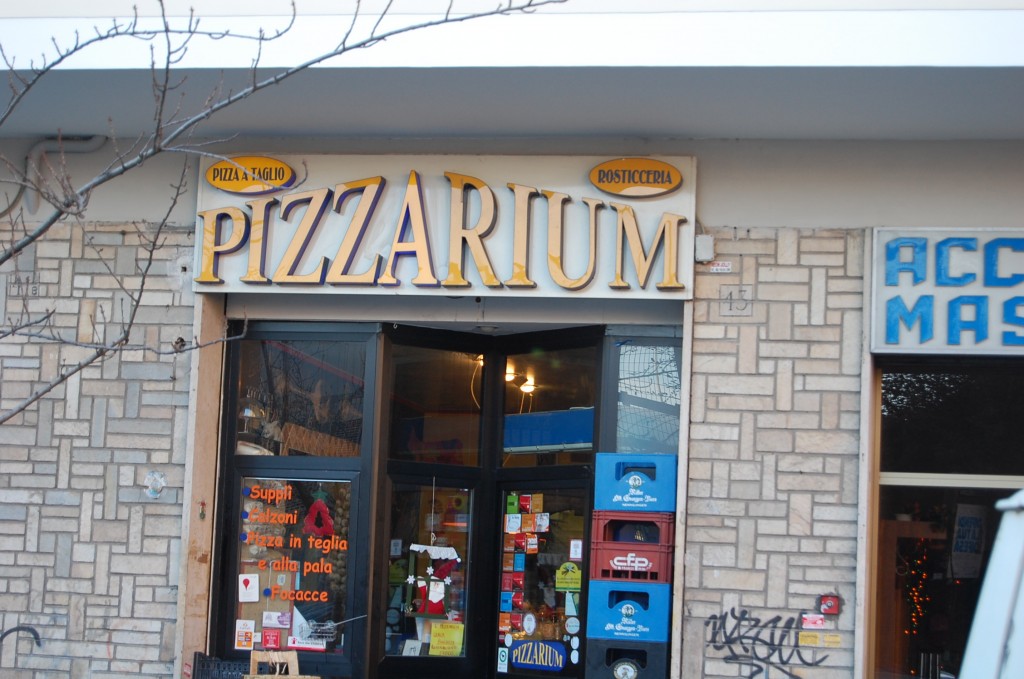 Old pizzarium before remodel