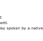what does spaghetti mean definition