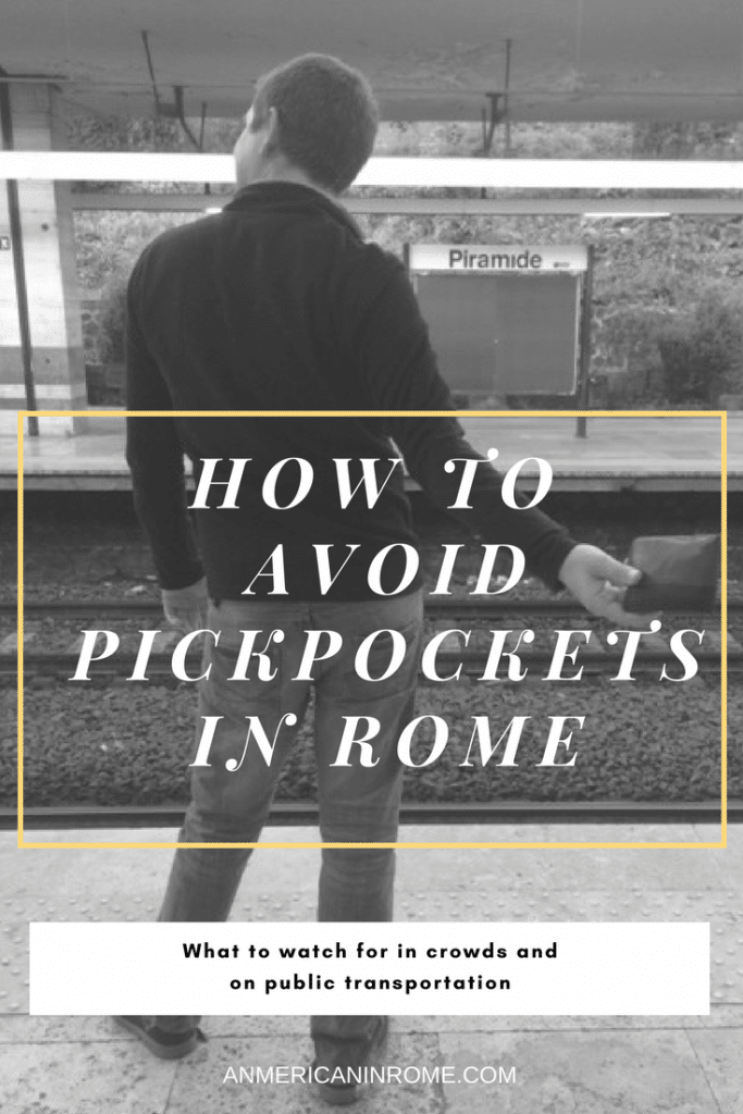 How to avoid pickpockets in Rome