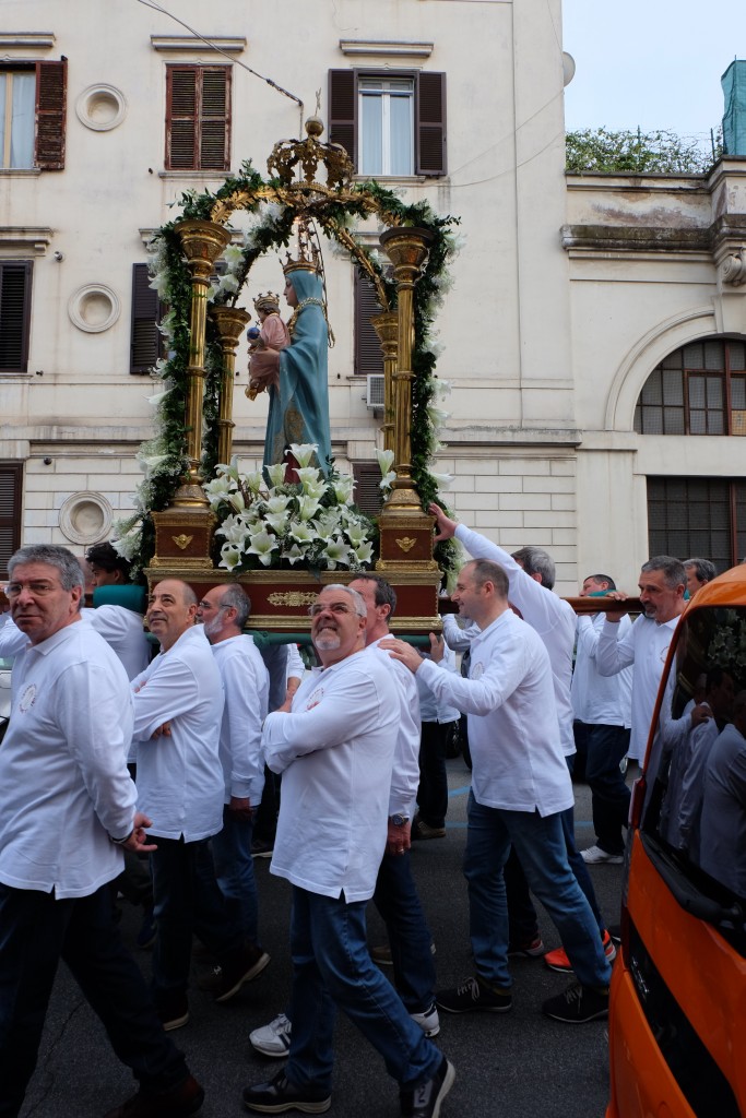 Holy Mary Procession in Testaccio