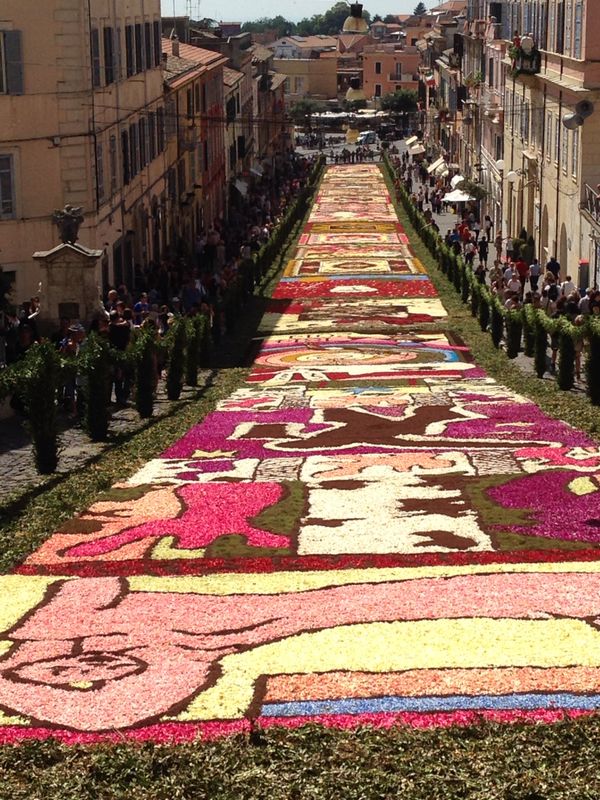 Infiorata: The Flower Festival of Genzano di Roma - An American in Rome