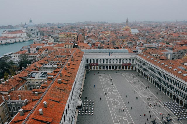 Piazza San Marco from above