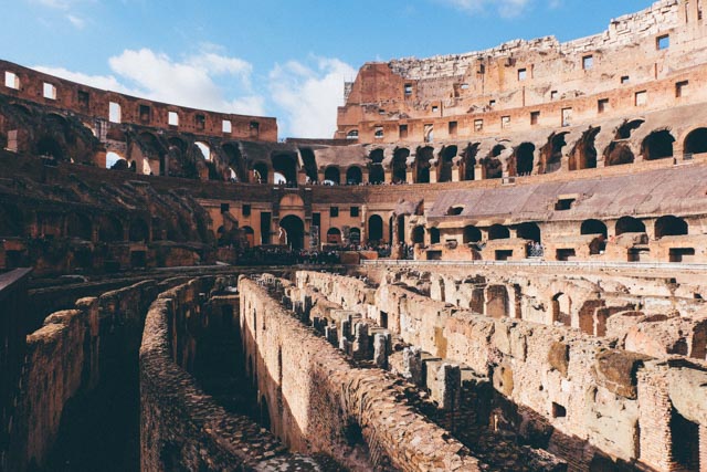 Colosseum in the sun
