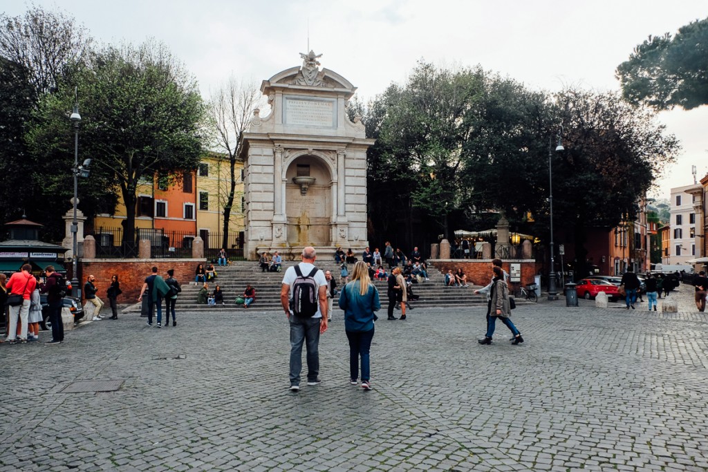 Piazza Trilussa Rome