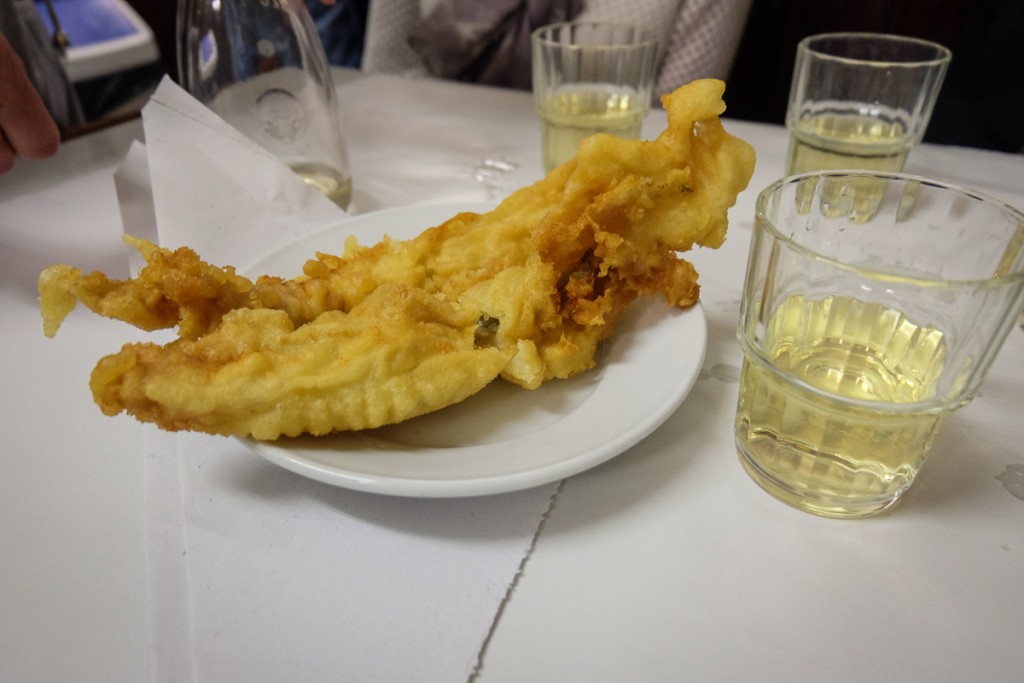 fried fish in Rome