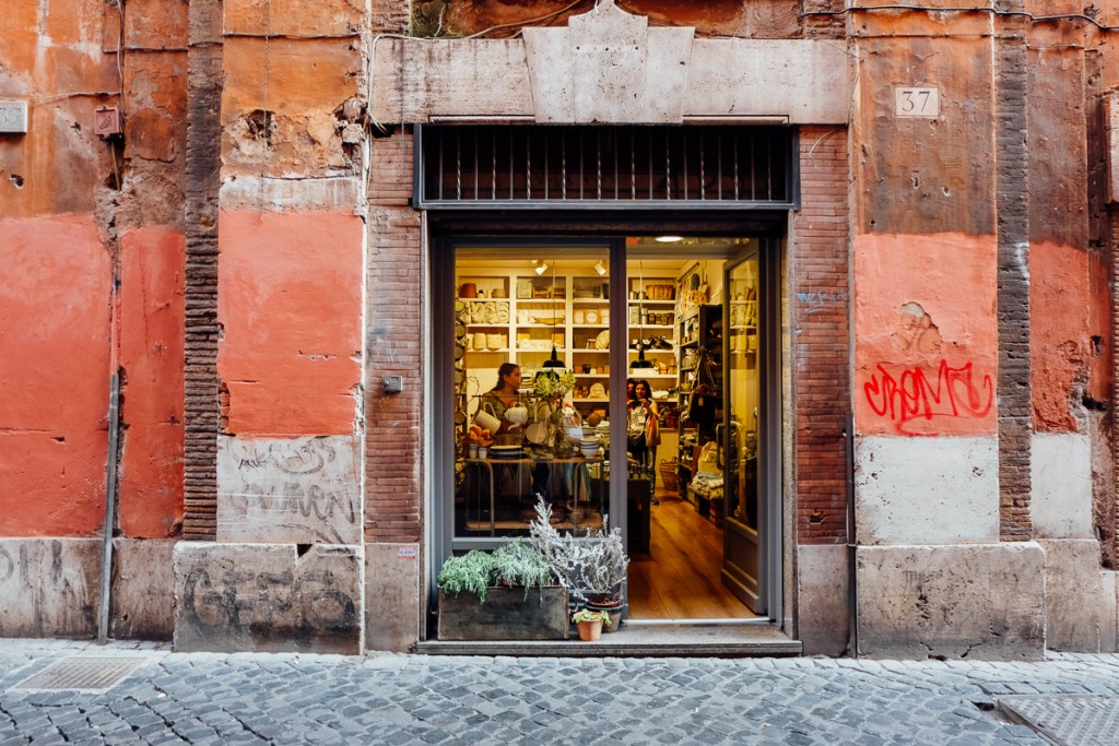 Little Shop in Rome  Rome, Rome streets, Rome italy aesthetic