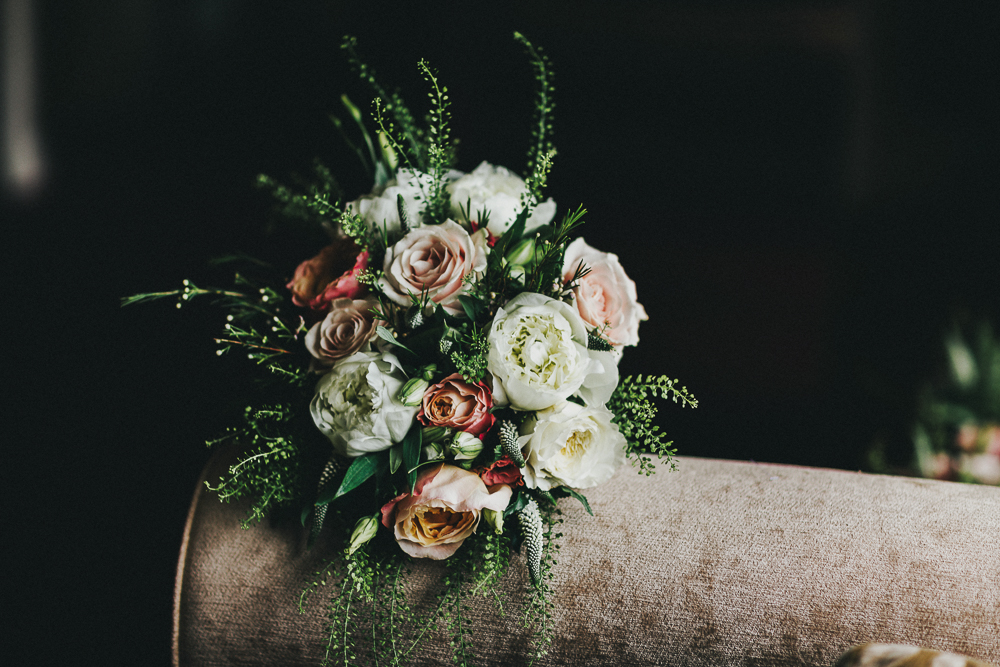 Irish wedding bouquet