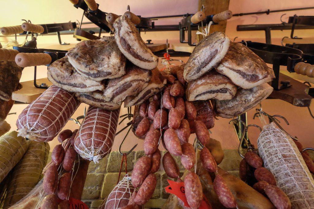 Cured meat Italy