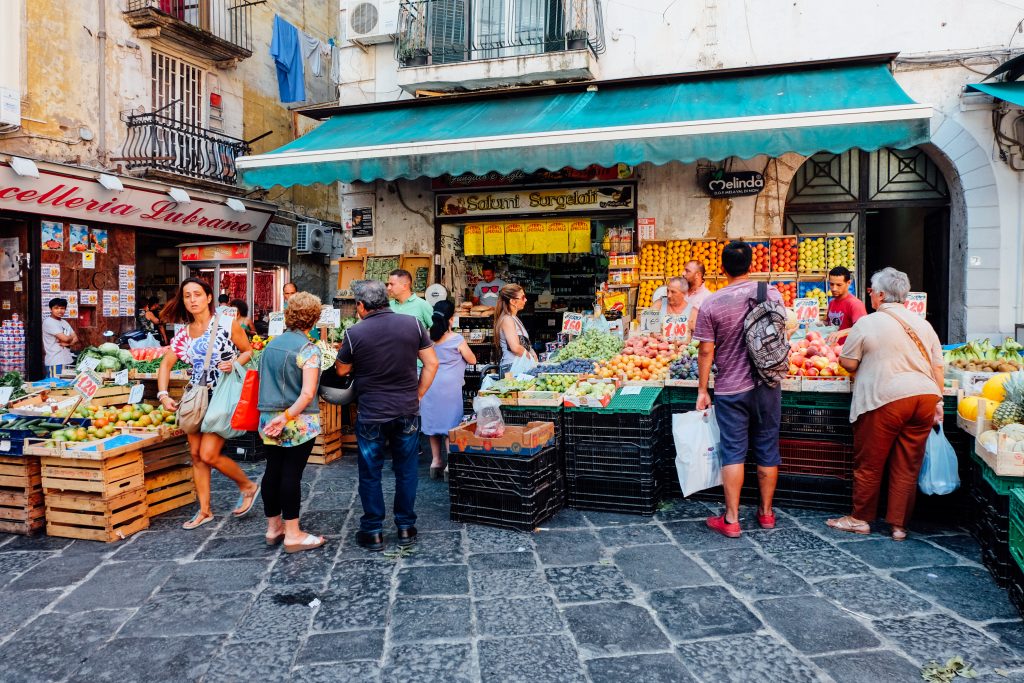 la pignasecca naples food market