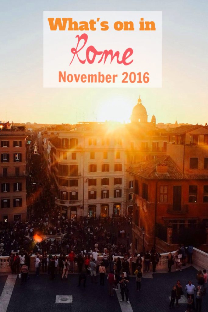 Rome Events November 2016