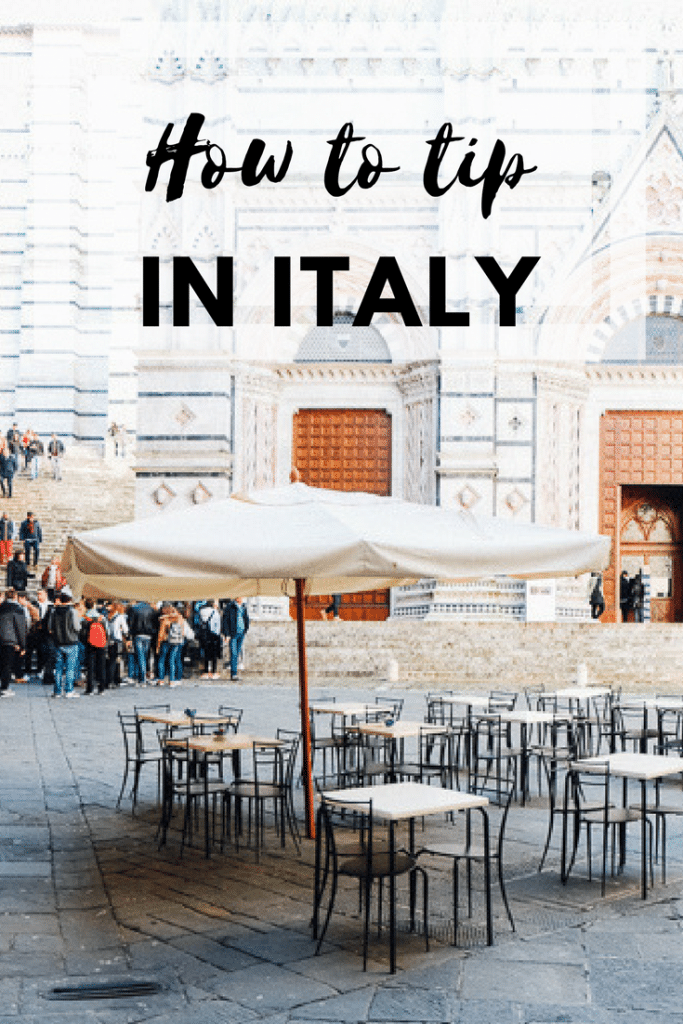 guide to how to tip in Italy