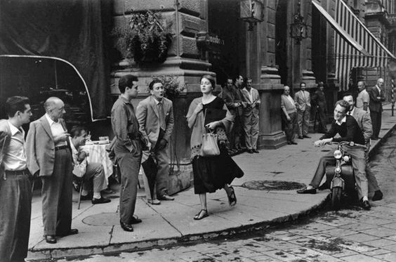 Ruth Orkin photo of an American Girl in Italy