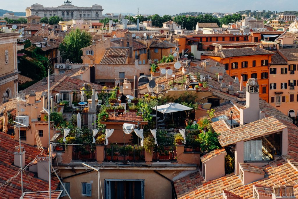 Eitch Borromini: Rome's Stunning Rooftop Restaurant 'La Grande Bellezza' -  An American in Rome