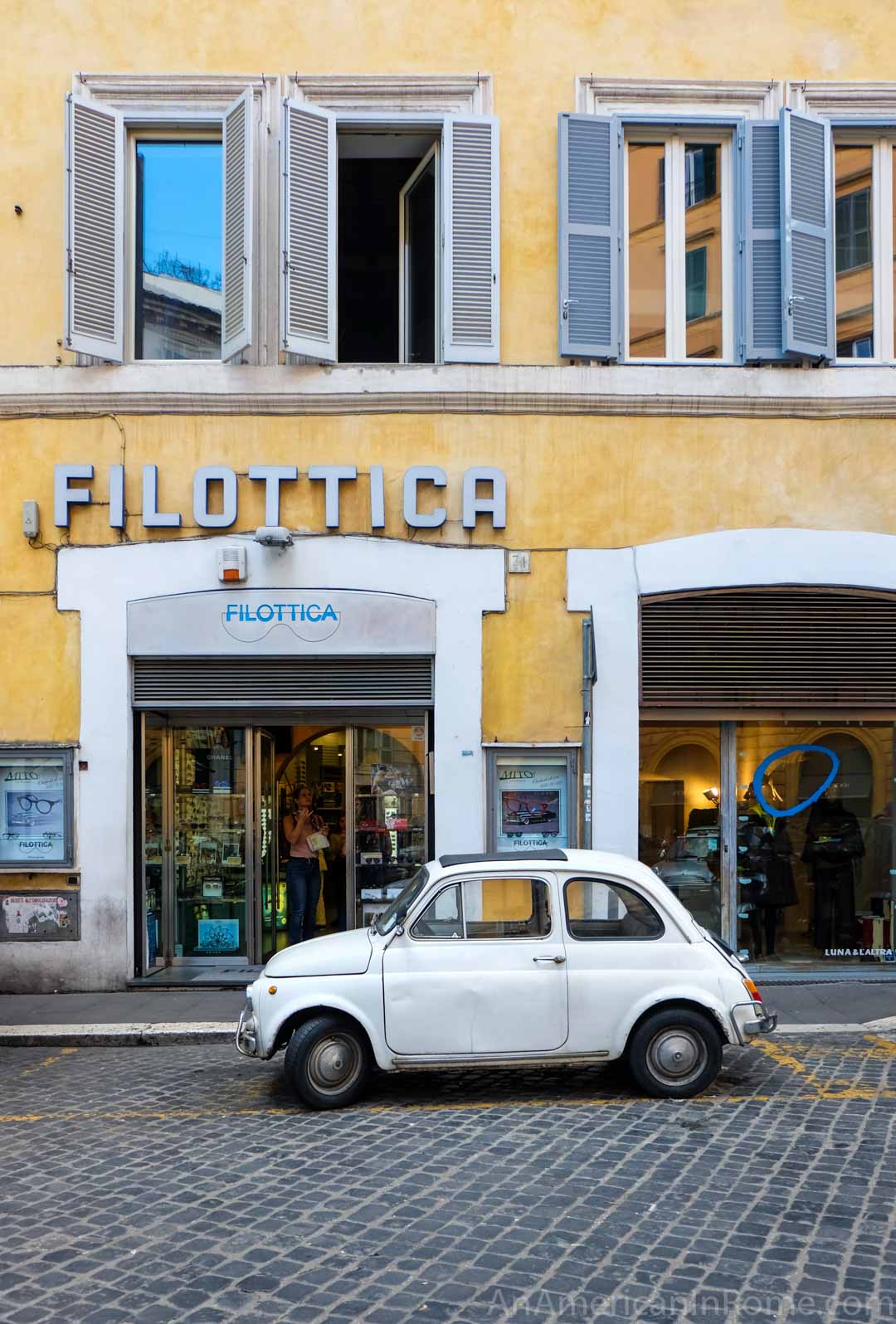 fiat on Via del Governo Vecchio