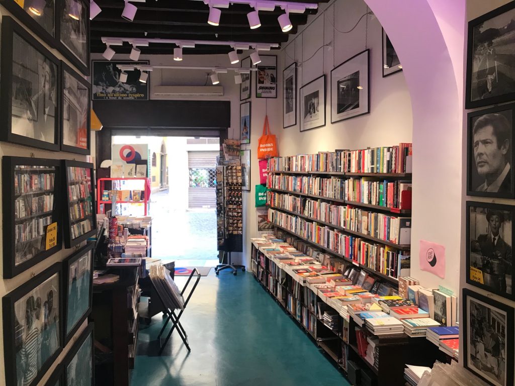 English language bookstore in Rome