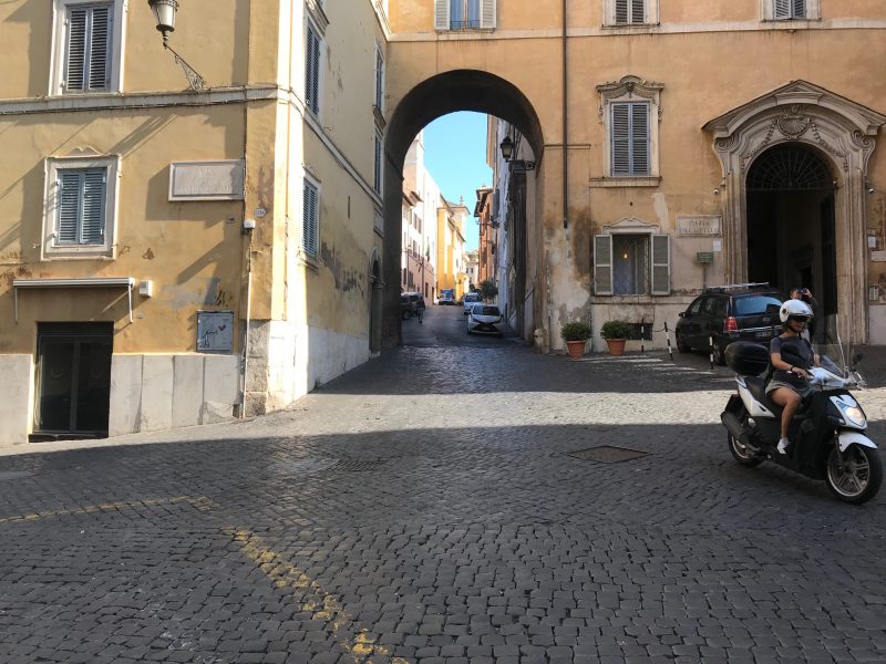 Monti neighborhood in Rome