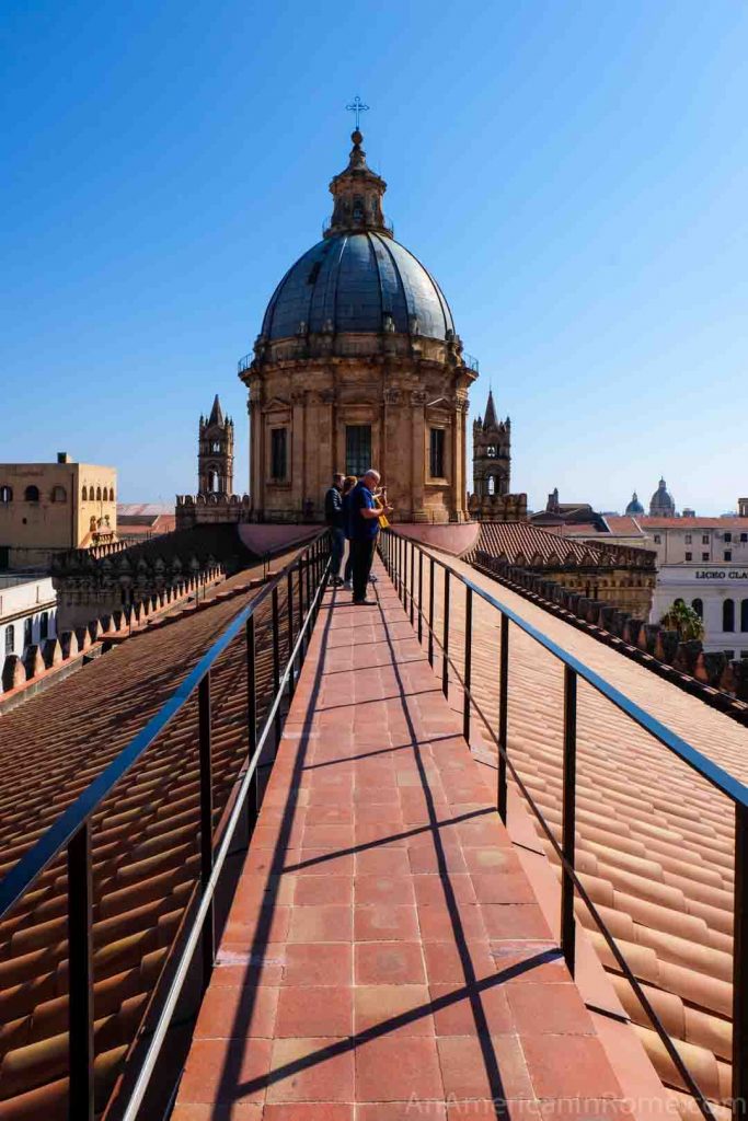 climb the Palermo Cathedral
