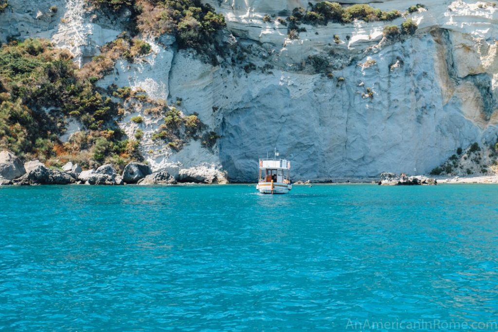 Ponza island near Rome