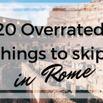 what not to do in Rome