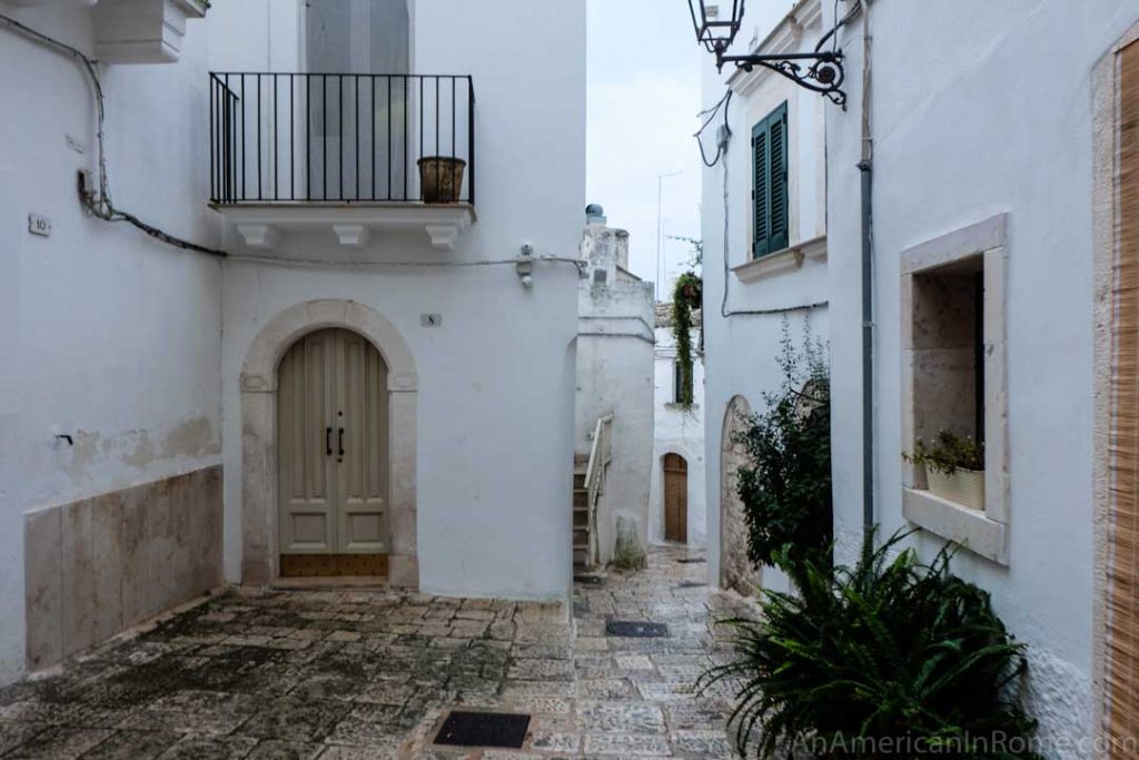 white buildings in Puglia