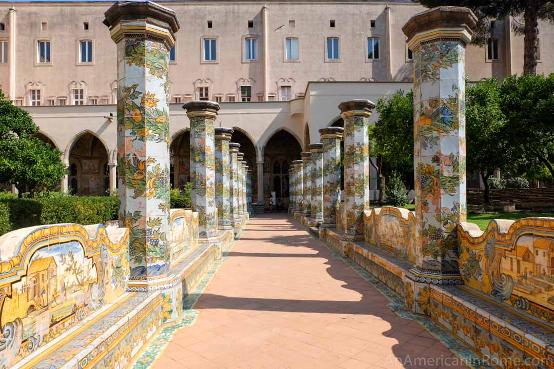 The Splendid Santa Chiara Monastery In Naples An American In Rome