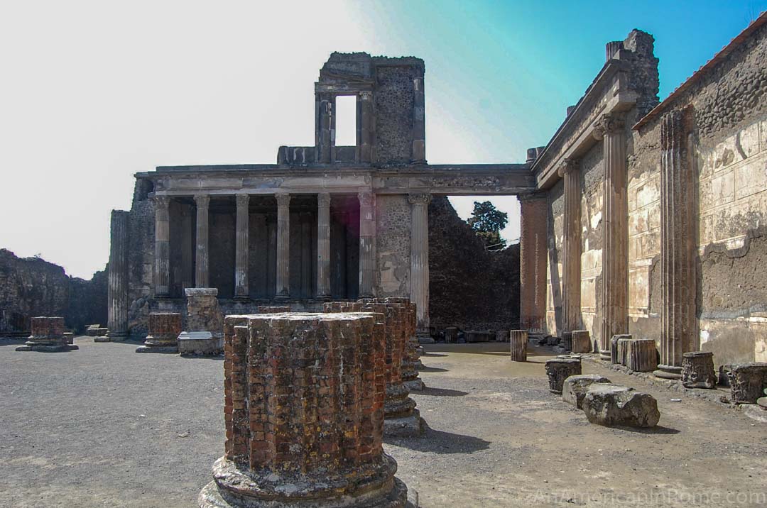 ruins at Pompeii Italy