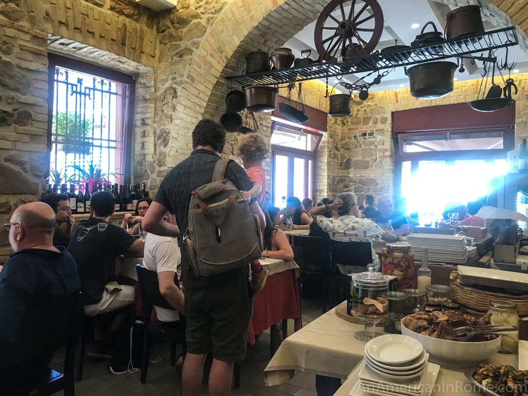 full restaurant in rome