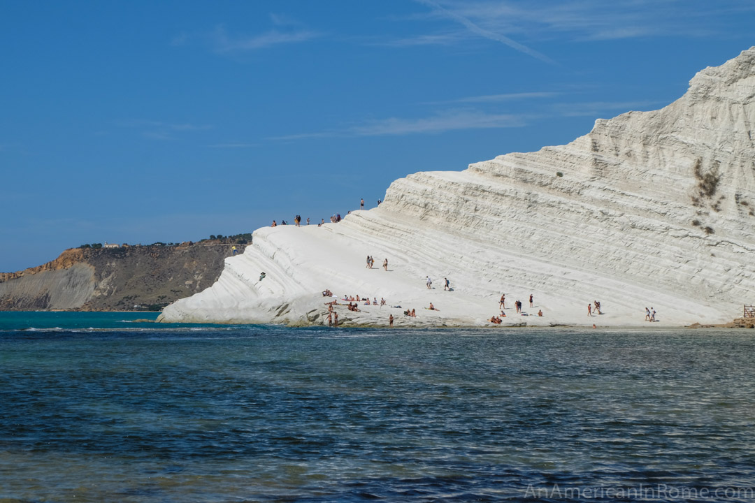 scala dei turchi white seaside rocks in Sicily