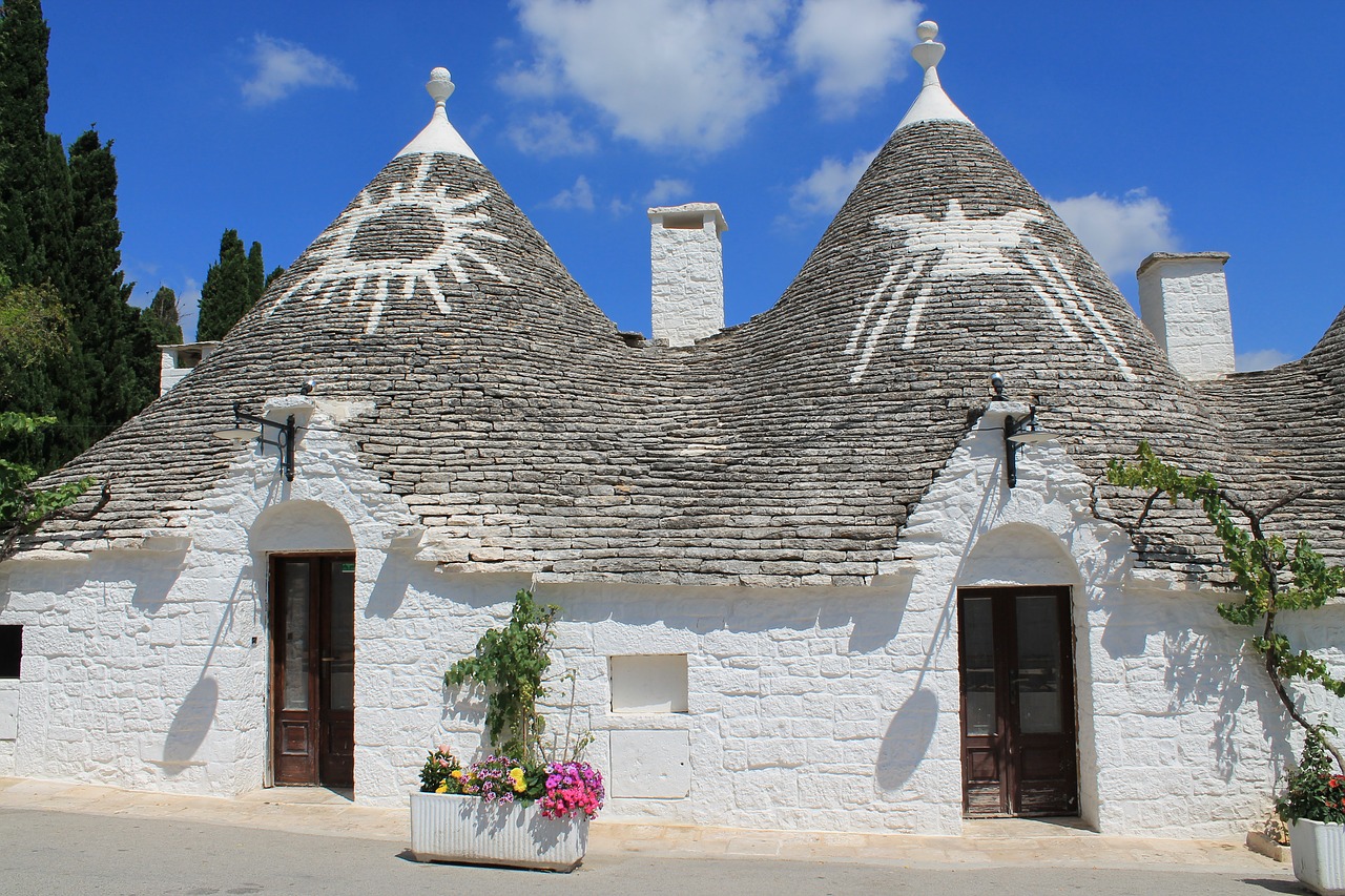 markings on trulli in puglia