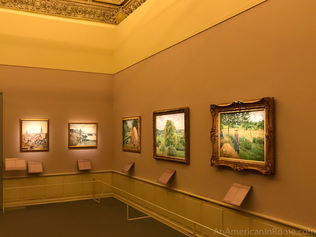 impressionisti segreti exhibit at Palazzo Bonaparte