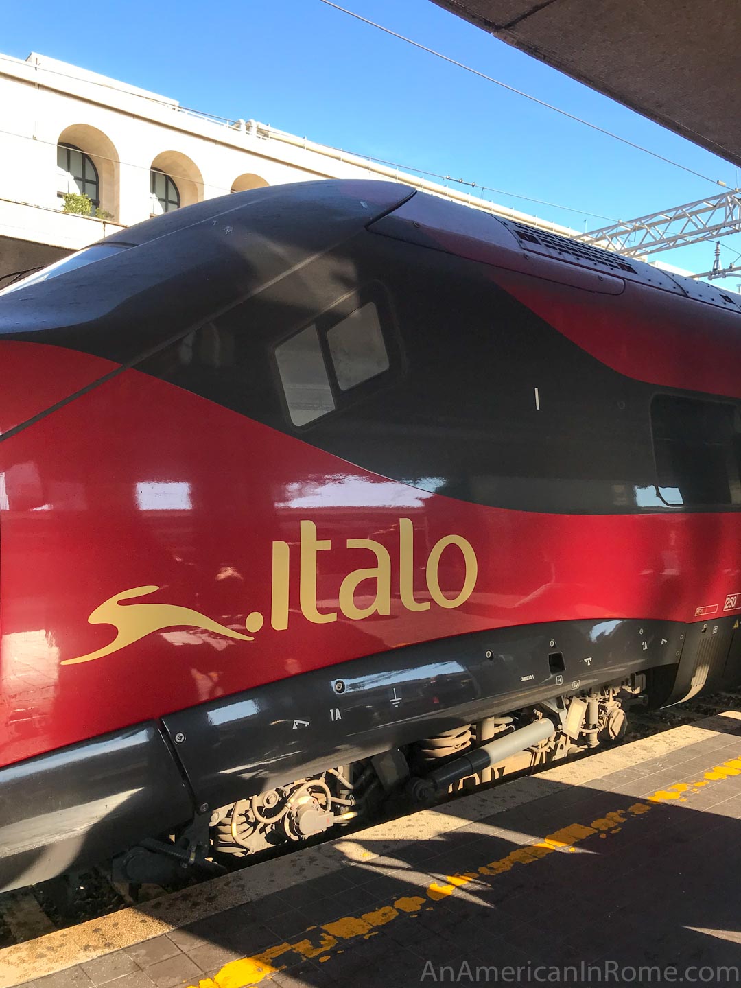 italo treno at Rome Termini