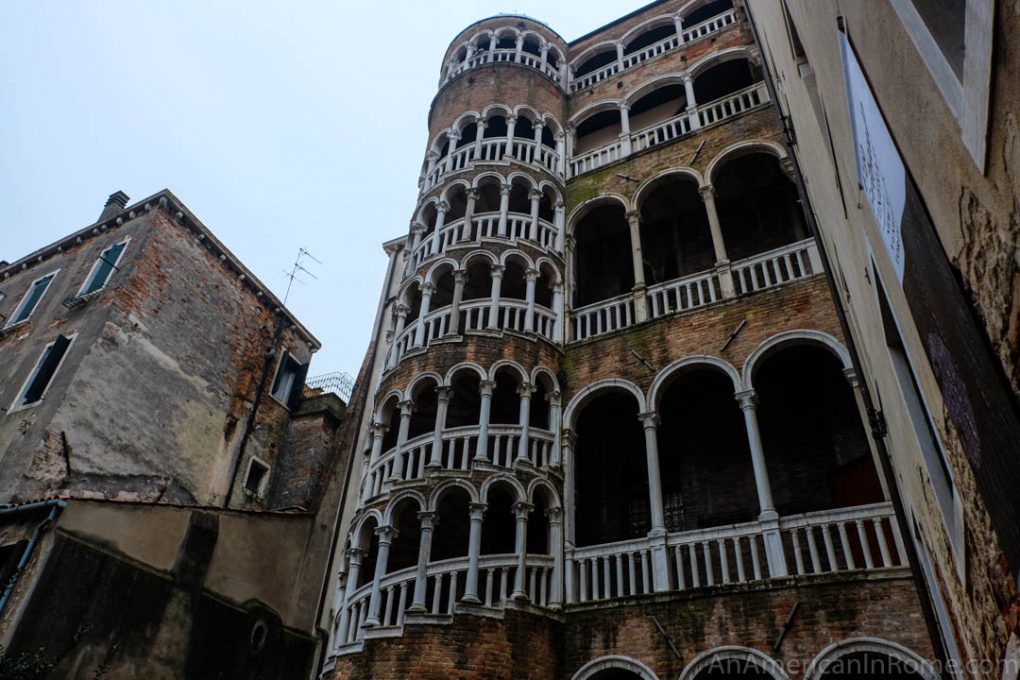 venice spiral stairs