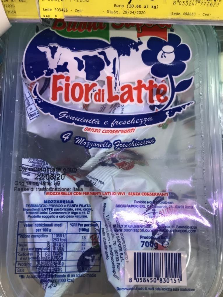 fior di latte cheese