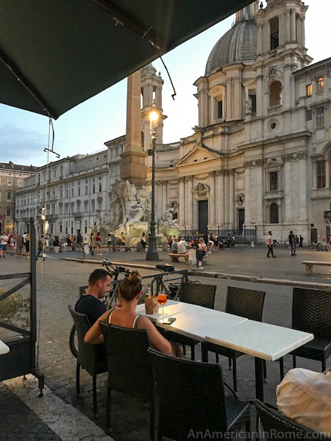 Camillo in Piazza Navona - An American in Rome