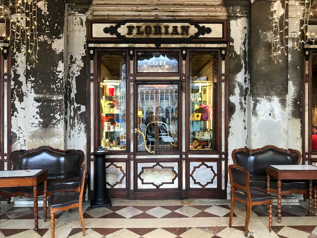 Drinks At Caffe Florian: The Oldest Coffee House In Venice - An American In  Rome