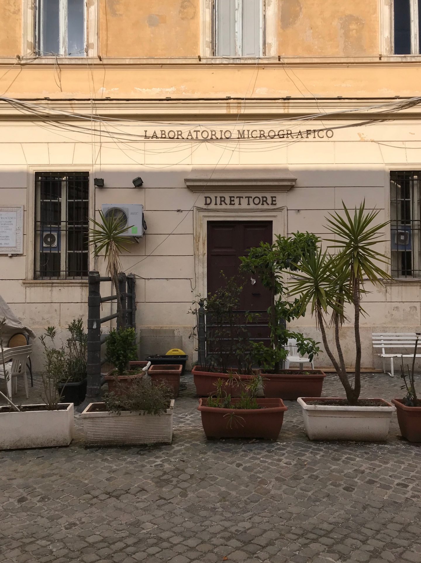 director's office at old slaughterhouse